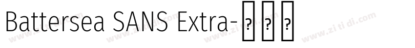 Battersea SANS Extra字体转换 Battersea SANS Extra字体转换
